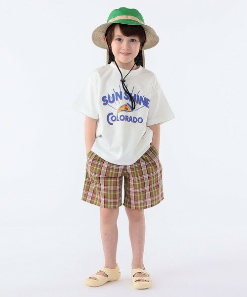 SHIPS / シップス Tシャツ | SHIPS KIDS:100〜130cm /〈接触冷感/吸水速乾〉ピザ モチーフ 半袖 TEE | 詳細4