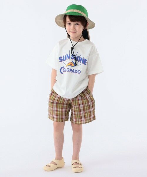SHIPS / シップス Tシャツ | SHIPS KIDS:100〜130cm /〈接触冷感/吸水速乾〉ピザ モチーフ 半袖 TEE | 詳細7