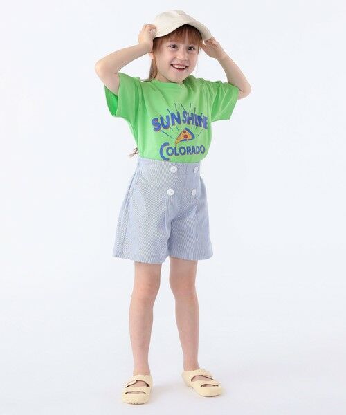 SHIPS / シップス Tシャツ | SHIPS KIDS:100〜130cm /〈接触冷感/吸水速乾〉ピザ モチーフ 半袖 TEE | 詳細19