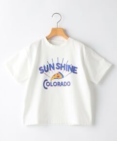 SHIPS / シップス Tシャツ | SHIPS KIDS:140〜160cm /〈接触冷感/吸水速乾〉ピザ モチーフ 半袖 TEE