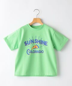 SHIPS / シップス Tシャツ | SHIPS KIDS:140〜160cm /〈接触冷感/吸水速乾〉ピザ モチーフ 半袖 TEE