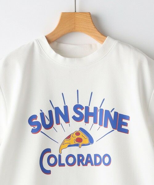 SHIPS / シップス Tシャツ | SHIPS KIDS:140〜160cm /〈接触冷感/吸水速乾〉ピザ モチーフ 半袖 TEE | 詳細2