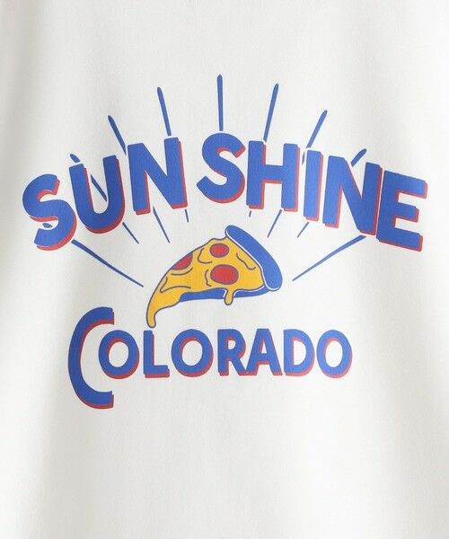 SHIPS / シップス Tシャツ | SHIPS KIDS:140〜160cm /〈接触冷感/吸水速乾〉ピザ モチーフ 半袖 TEE | 詳細5