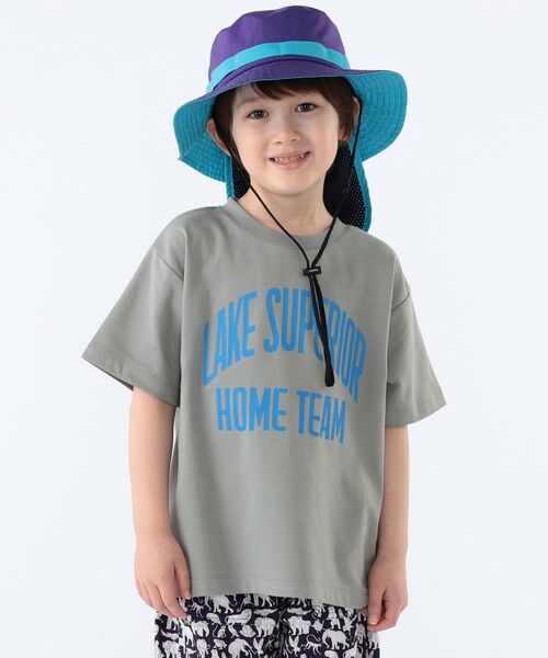 SHIPS / シップス Tシャツ | SHIPS KIDS:100〜130cm /〈接触冷感/吸水速乾〉ロゴ 半袖 TEE | 詳細2
