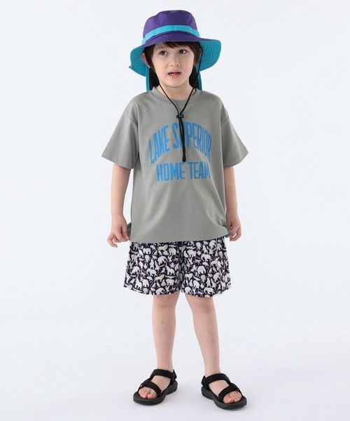 SHIPS / シップス Tシャツ | SHIPS KIDS:100〜130cm /〈接触冷感/吸水速乾〉ロゴ 半袖 TEE | 詳細4