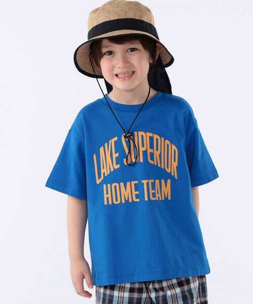 SHIPS / シップス Tシャツ | SHIPS KIDS:100〜130cm /〈接触冷感/吸水速乾〉ロゴ 半袖 TEE | 詳細14