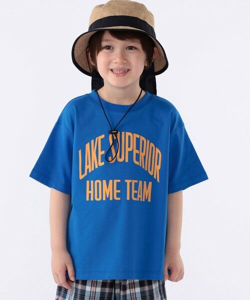 SHIPS / シップス Tシャツ | SHIPS KIDS:100〜130cm /〈接触冷感/吸水速乾〉ロゴ 半袖 TEE | 詳細15