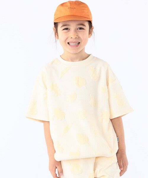 SHIPS / シップス Tシャツ | SHIPS KIDS:100〜130cm / パイル ジャカード TEE | 詳細1