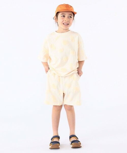 SHIPS / シップス Tシャツ | SHIPS KIDS:100〜130cm / パイル ジャカード TEE | 詳細4