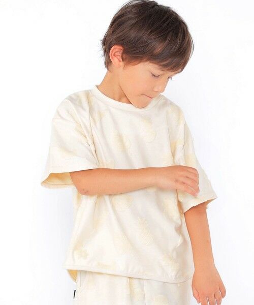SHIPS / シップス Tシャツ | SHIPS KIDS:100〜130cm / パイル ジャカード TEE | 詳細8