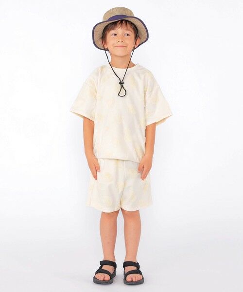 SHIPS / シップス Tシャツ | SHIPS KIDS:100〜130cm / パイル ジャカード TEE | 詳細9