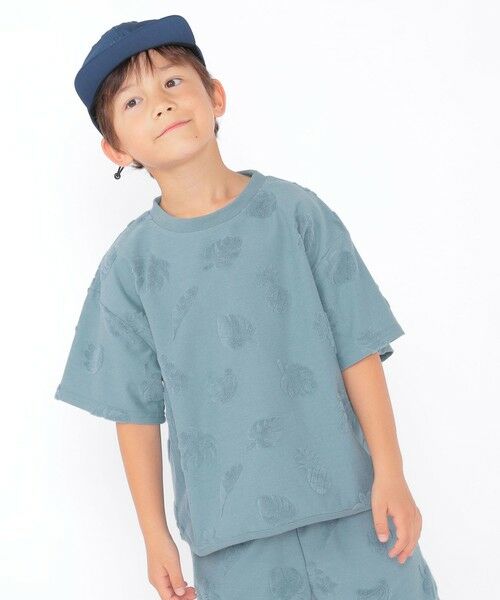SHIPS / シップス Tシャツ | SHIPS KIDS:100〜130cm / パイル ジャカード TEE | 詳細14