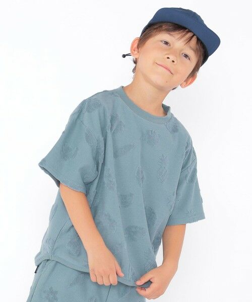 SHIPS / シップス Tシャツ | SHIPS KIDS:100〜130cm / パイル ジャカード TEE | 詳細15