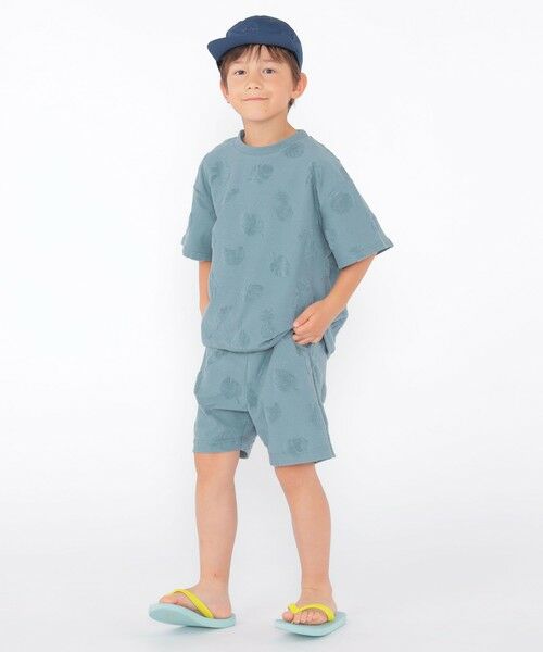 SHIPS / シップス Tシャツ | SHIPS KIDS:100〜130cm / パイル ジャカード TEE | 詳細18