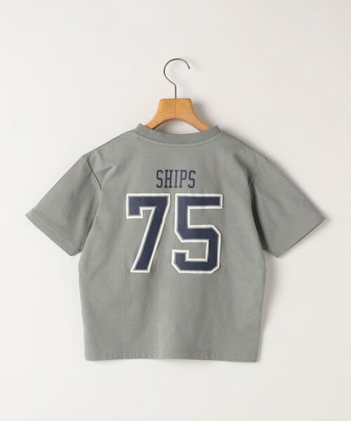 SHIPS / シップス Tシャツ | SHIPS KIDS:80〜90cm / ナンバリング デザイン 半袖 Tシャツ | 詳細5