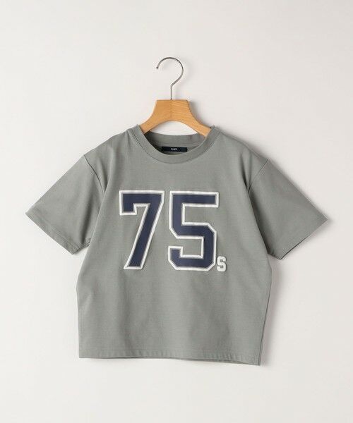 SHIPS / シップス Tシャツ | SHIPS KIDS:100〜130cm / ナンバリング デザイン 半袖 Tシャツ | 詳細6