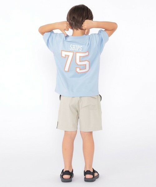 SHIPS / シップス Tシャツ | SHIPS KIDS:100〜130cm / ナンバリング デザイン 半袖 Tシャツ | 詳細18