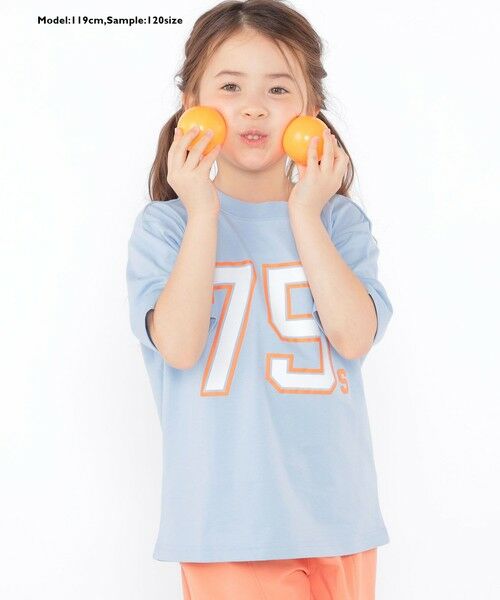 SHIPS / シップス Tシャツ | SHIPS KIDS:100〜130cm / ナンバリング デザイン 半袖 Tシャツ | 詳細19
