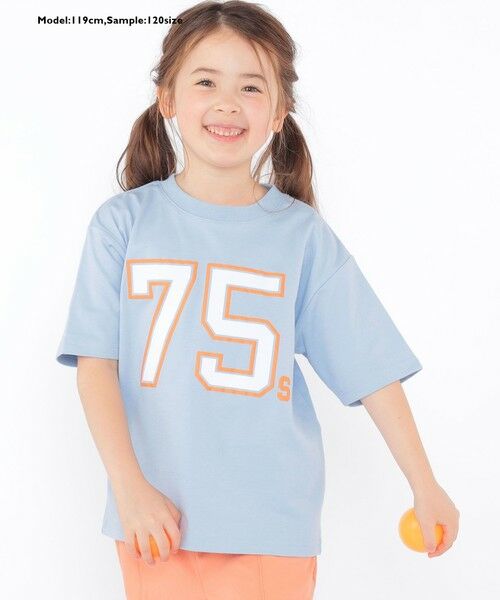 SHIPS / シップス Tシャツ | SHIPS KIDS:100〜130cm / ナンバリング デザイン 半袖 Tシャツ | 詳細20
