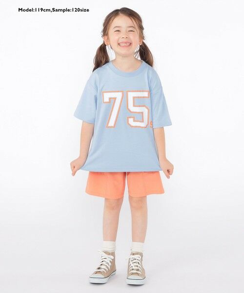 SHIPS / シップス Tシャツ | SHIPS KIDS:100〜130cm / ナンバリング デザイン 半袖 Tシャツ | 詳細22