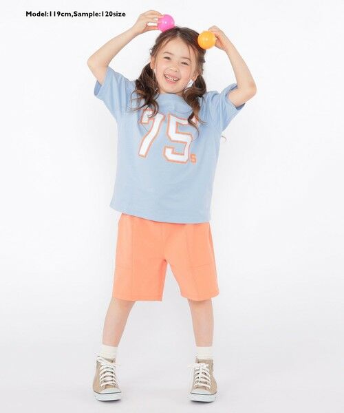 SHIPS / シップス Tシャツ | SHIPS KIDS:100〜130cm / ナンバリング デザイン 半袖 Tシャツ | 詳細24