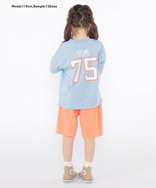 SHIPS / シップス Tシャツ | SHIPS KIDS:100〜130cm / ナンバリング デザイン 半袖 Tシャツ | 詳細25