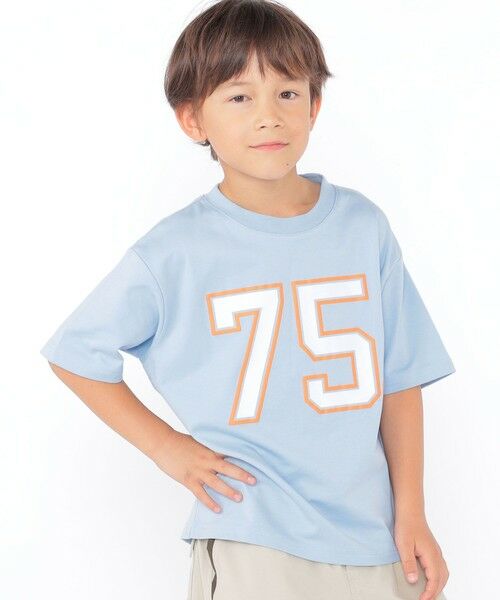 SHIPS / シップス Tシャツ | SHIPS KIDS:100〜130cm / ナンバリング デザイン 半袖 Tシャツ | 詳細14