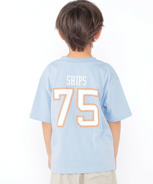 SHIPS / シップス Tシャツ | SHIPS KIDS:100〜130cm / ナンバリング デザイン 半袖 Tシャツ | 詳細15