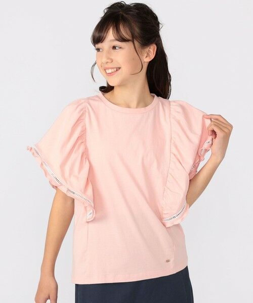 SHIPS / シップス Tシャツ | SHIPS KIDS:140〜150cm / はしご レース 半袖 TEE | 詳細2
