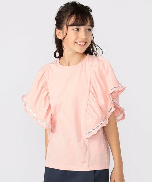 SHIPS / シップス Tシャツ | SHIPS KIDS:140〜150cm / はしご レース 半袖 TEE | 詳細3