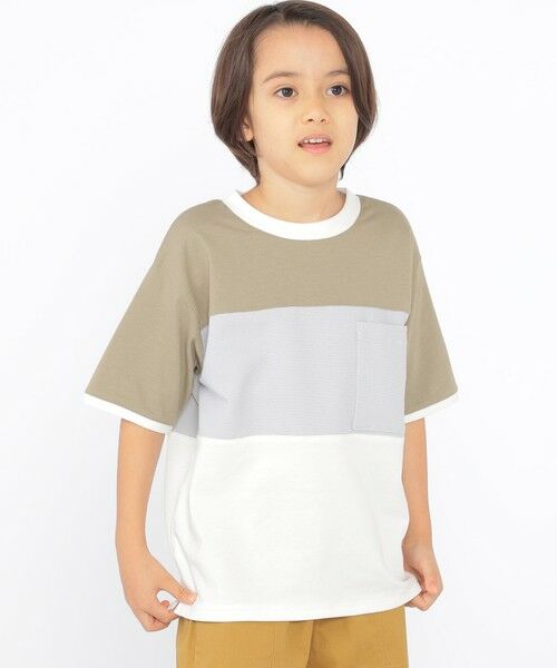 SHIPS / シップス Tシャツ | SHIPS KIDS:100〜130cm / 3カラー パターン 半袖 TEE | 詳細1
