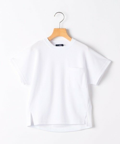 SHIPS / シップス Tシャツ | SHIPS KIDS:100〜130cm/鹿の子 半袖 Tシャツ(ホワイト)