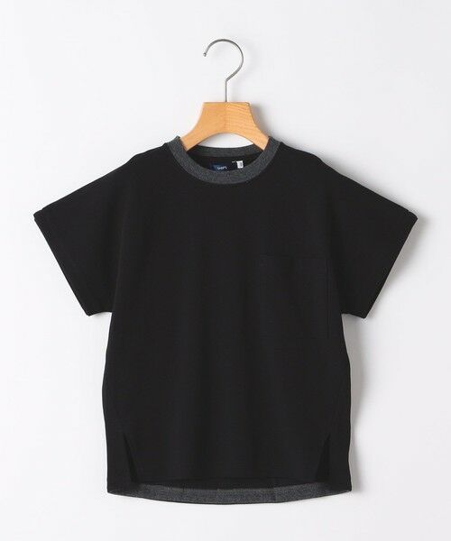 SHIPS / シップス Tシャツ | SHIPS KIDS:100〜130cm/鹿の子 半袖 Tシャツ(ブラック)