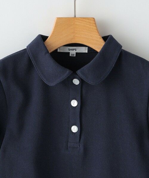 SHIPS / シップス Tシャツ | SHIPS KIDS:100〜130cm / 鹿の子 パフスリーブ ポロシャツ | 詳細3