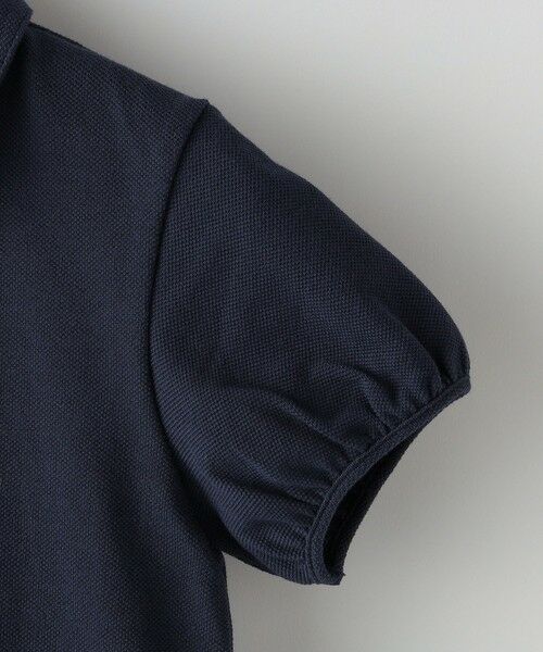 SHIPS / シップス Tシャツ | SHIPS KIDS:100〜130cm / 鹿の子 パフスリーブ ポロシャツ | 詳細4