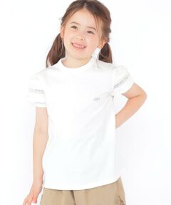 SHIPS / シップス Tシャツ | SHIPS KIDS:100〜130cm/袖レース デザイン Tシャツ