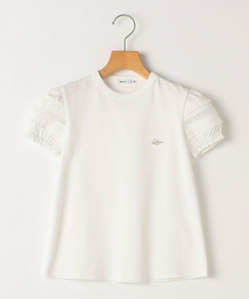 SHIPS / シップス Tシャツ | SHIPS KIDS:100〜130cm/袖レース デザイン Tシャツ | 詳細11