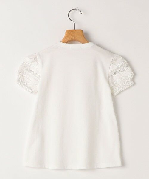 SHIPS / シップス Tシャツ | SHIPS KIDS:100〜130cm/袖レース デザイン Tシャツ | 詳細12