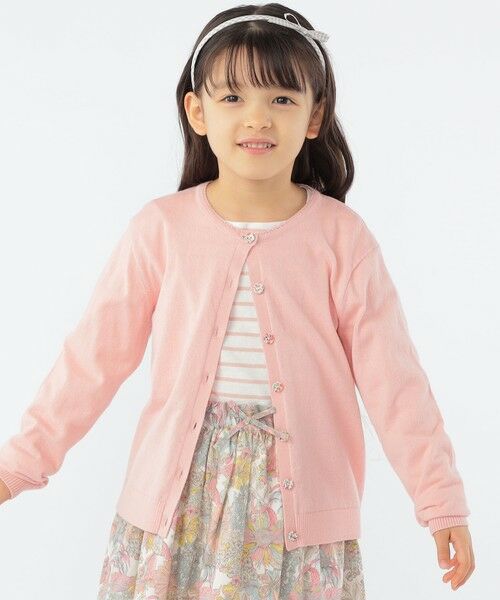 SHIPS / シップス カーディガン・ボレロ | SHIPS KIDS:100〜130cm / リバティ カーディガン | 詳細17