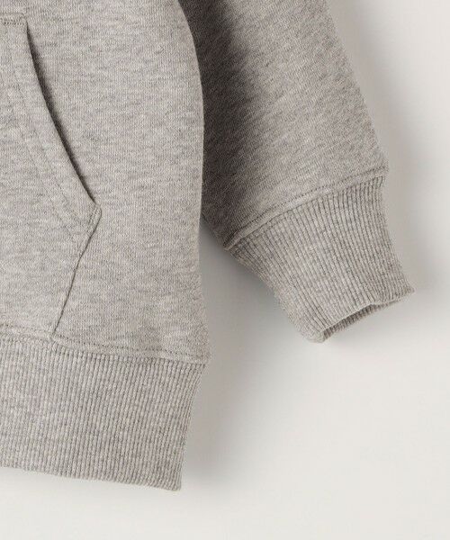 SHIPS / シップス カーディガン・ボレロ | SHIPS KIDS:80〜90cm / ロゴ フード ジップ パーカ | 詳細3