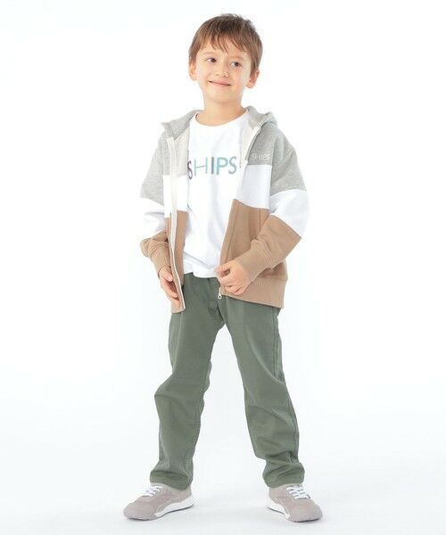 SHIPS / シップス カーディガン・ボレロ | SHIPS KIDS:100〜130cm / ロゴ フード ジップ パーカ | 詳細23