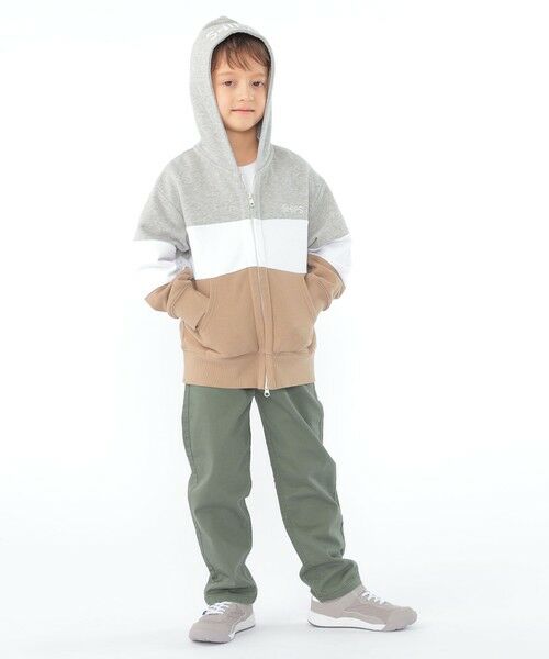 SHIPS / シップス カーディガン・ボレロ | SHIPS KIDS:100〜130cm / ロゴ フード ジップ パーカ | 詳細25