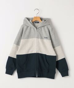 SHIPS / シップス カーディガン・ボレロ | SHIPS KIDS:140〜160cm / ロゴ フード ジップ パーカ