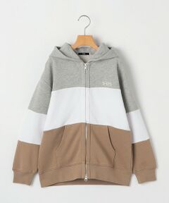 SHIPS / シップス カーディガン・ボレロ | SHIPS KIDS:140〜160cm / ロゴ フード ジップ パーカ