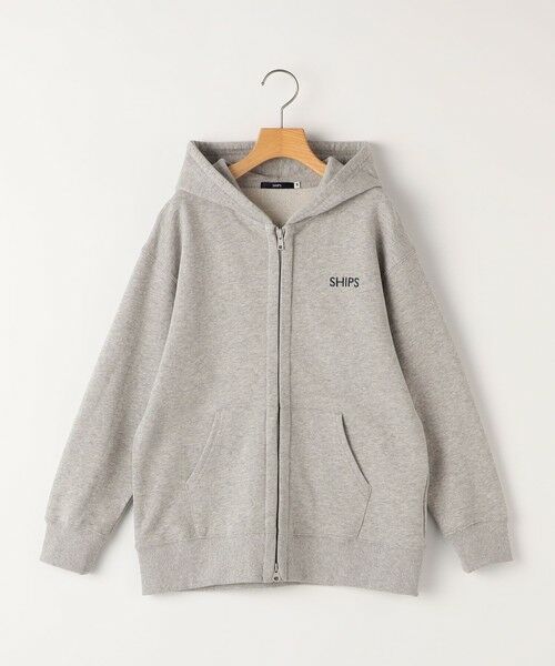 SHIPS / シップス カーディガン・ボレロ | SHIPS KIDS:140〜160cm / ロゴ フード ジップ パーカ | 詳細6