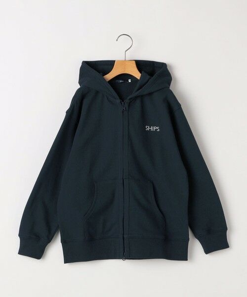 SHIPS / シップス カーディガン・ボレロ | SHIPS KIDS:140〜160cm / ロゴ フード ジップ パーカ | 詳細19