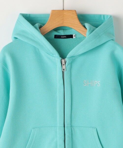 SHIPS / シップス パーカー | SHIPS KIDS:100〜130cm / ロゴ フード ジップ パーカ | 詳細2