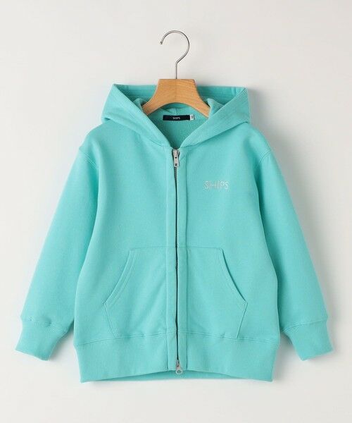 SHIPS / シップス パーカー | SHIPS KIDS:140〜160cm / ロゴ フード ジップ パーカ(サックスブルー)