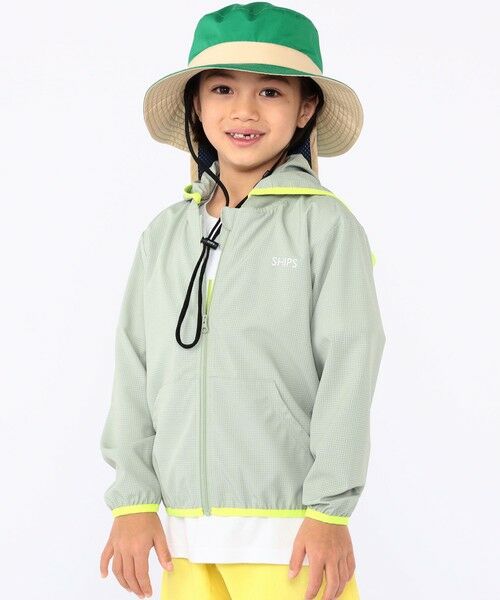 SHIPS / シップス カーディガン・ボレロ | SHIPS KIDS:100〜130cm /〈UVカット〉ジップ パーカ | 詳細11