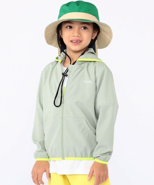 SHIPS / シップス カーディガン・ボレロ | SHIPS KIDS:100〜130cm /〈UVカット〉ジップ パーカ | 詳細12